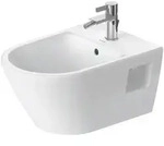 Duravit D-Neo Wandbidet 540x360x400mm, Wei&szlig; Hochglanz, mit HLB, 1 HL, mit &Uuml;berlauf