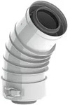 Remeha Abgasbogen PPS, DN 60/100, 45 Grad, konzentrisch, M85256W M85256W