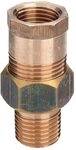 Viega Rohrverschraubung 3341 konischdichtend, R 2" x Rp 2", Rotguss 447052