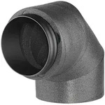 Helios IsoPipe Bogen IP-B 160/90, 90Grad, mit Innenverbinder, EPE, Brandklasse...