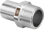 Viega Temponox Einsteckst&uuml;ck 1711.1, d. 22mm x R 3/4", Stahl nichtrostend 812355
