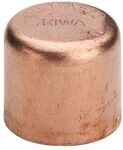 Viega Kappe 95301 mit Muffe, d. 35mm, Kupfer 109134