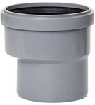 Airfit Reduzieradapter, DN 110/125, exzentrisch, PP, Grau, 61210RA 61210RA