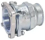 Gebo Original Temperguss-Klemmverbinder 220 Typ IF, 3", Grau, f&uuml;r Stahlrohr