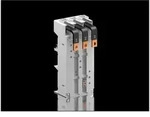 Rittal CB-Ger&auml;teadapter RiLine 250A 690V 3-polig, 105x240mm, Polyamid, RAL 7035