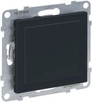 Legrand Blindabdeckung & Mosaic-Adapter SEANO, Unterputz, Kunststoff, Anthrazit