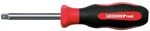 Gedore Red Vierkantsteckgriff 1/4", 160mm, Chrom-Vanadium Stahl, mattverchromt