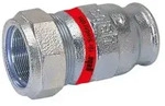 Gebo Original Temperguss-Klemmverbinder 150 Typ I, 1" x 31,8mm, Messing, f&uuml;r
