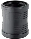 Geberit &Uuml;berschiebemuffe Silent-PP, DN 50, 50mm, PP-MD, Schwarz, 390217141 390217141