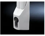 Rittal Mini-Komfortgriff 7705.120, f&uuml;r Profilhalbzylinder, Zink-Druckguss, RAL 7035