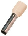 Intercable Aderendh&uuml;lse DIN 46228 T4, 16mm2, 18mm, Kupfer, Elfenbein 181504