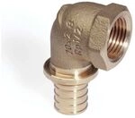 Rehau Winkel&uuml;bergang Rautitan RXplus, 20mm x Rp 3/4", Rotguss 14563561001