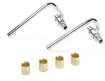 Rehau Sockelleisten Anschlussgarnitur-Set Rautitan 20x12x20mm 11372391003