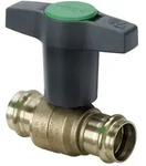Viega Easytop XL Kugelhahn mit SC-Contur 2275, d. 18mm, Siliziumbronze 746384