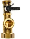 Br&ouml;tje Winkel 1" mit 3/8" KFE-Kugelhahn MS 587419
