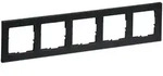 Legrand 5-fach Rahmen SEANO+, 86x371mm, Kunststoff, Anthrazit, 765485 765485