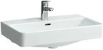 Laufen Waschtisch kompakt Pro S 380x600x175mm, mit 1 Hahnloch und &Uuml;berlauf, Wei&szlig;