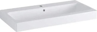 Geberit 124090000, Geberit iCon Waschtisch, Breite 90cm, Tiefe 48,5cm, Hahnloch
