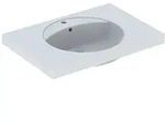 Geberit Preciosa Waschtisch mit Ablagefl&auml;che, Breite 80cm, Tiefe 55cm, Hahnloch