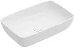 Villeroy & Boch Aufsatzwaschbecken Artis 580x385mm Rechteck ohne &Uuml;berlauf Wei&szlig;