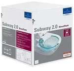 Villeroy & Boch Combi-Pack Subway 2.0 370x560x365mm Oval wandh&auml;ngend Abgang