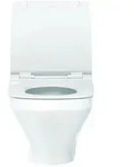 Duravit DuraStyle WC-Set wandh., Wand-WC, WC-Sitz, Wei&szlig; Hochglanz, Sp&uuml;lrand