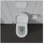 Duravit ME by Starck Stand WC 600x370x400mm, Wei&szlig; HG, Back to wall, 4,5l,