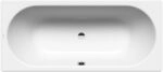 Kaldewei Badewanne Classic Duo rechteckig 430x900x1900mm 213l Alpinwei&szlig; m. &Uuml;L, o.