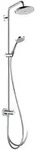 hansgrohe Croma Showerpipe 220mm 1jet 18,5l/min Reno, Chrom 27224000