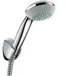 hansgrohe Crometta 85 Brausehalterset Mono mit Brauseschlauch 1,25m, Chrom 27576000