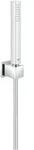 Grohe Euphoria Cube Stick Wandhalterset mit Wandbrausehalter, Chrom, 27702000