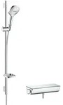 hansgrohe Raindance Select E Brausesystem Aufputz 120mm 14,4l/min 3jet Chrom mit