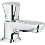 Grohe Costa Standventil, Gussauslauf mit Mousseur, Markierung Blau, Chrom, 20404001