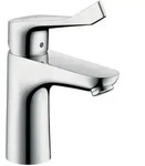 hansgrohe Focus Einhebel-Waschtischmischer 100mm 5l/min Zugstangen-Garnitur mit extra