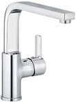 KLUDI ZENTA Waschtisch-Einhandmischer mit seitl.Bet&auml;tig., o.Ablg. chrom 420260575