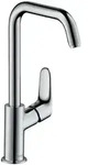 hansgrohe Focus Einhebel-Waschtischmischer 240mm 5l/min Zugstangen-Garnitur mit