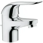 Grohe Eurosmart Care Einhand-Waschtischbatterie, 1-Loch-Montage, Zugstangen-Garnitur,