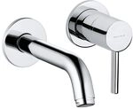 KLUDI BOZZ Waschtisch-Zweiloch Wand-Einhandmischer Ausladung 180mm chrom 382440576