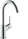 hansgrohe Talis Einhebel-Waschtischmischer 210mm, Chrom mit Schwenkauslauf und
