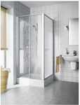 Kermi Duschkabine Nova 2000 Pendelt&uuml;r PTD 1850x750x24mm Kerolan Fontana 4mm...
