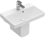 Villeroy & Boch Waschbecken Compact Avento 550x370mm Rechteck 1 Hahnloch mit