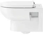 Duravit No.1 WC-Set wandh. Wand-WC, WC-Sitz, Wei&szlig; Hochglanz, Sp&uuml;lrand rimless,