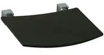 KEUCO Klappsitz Plan 14980, Wandmontage, verchromt/lichtgrau 14980010038