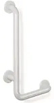 HEWI Winkelgriff Serie 801 D 33, 600x300mm reinwei&szlig; 801.22.100 99
