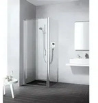 Kermi Duschkabine Liga Pendelt&uuml;r 1F 1WL 2000x900x32mm ESG Klar 5mm Silber Mattglanz