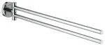 Grohe Essentials Handtuchhalter 2-armig, schwenkbar, 439mm, Chrom, 40371001 40371001