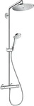 Hansgrohe 26790000, Hansgrohe Croma Select S Showerpipe Duschsystem 280mm, 1jet,