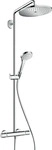 Hansgrohe 26794000, Hansgrohe Croma Select S Showerpipe Duschsystem 280mm, 1jet,