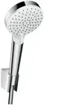 hansgrohe Crometta Brausehalterset 100mm Vario EcoSmart mit Brauseschlauch 1,25m,