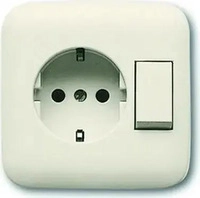 Busch Jaeger 2CKA001611A0102, Busch Jaeger Duro 2000 SI Kombinati 4310/6EUJ-212